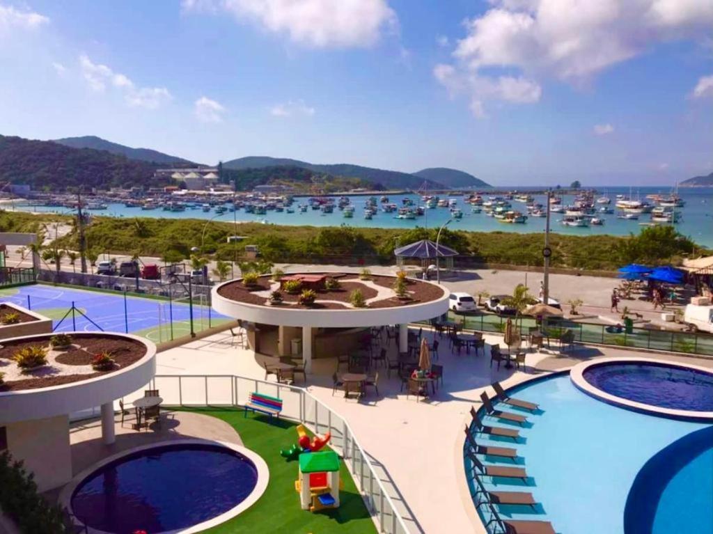 Cobertura Pe Na Areia Com Piscina Privativa E Vista Mar Na Praia Dos Anjos, Arraial Do Cabo, Para Ate 8 Pessoas Exterior photo